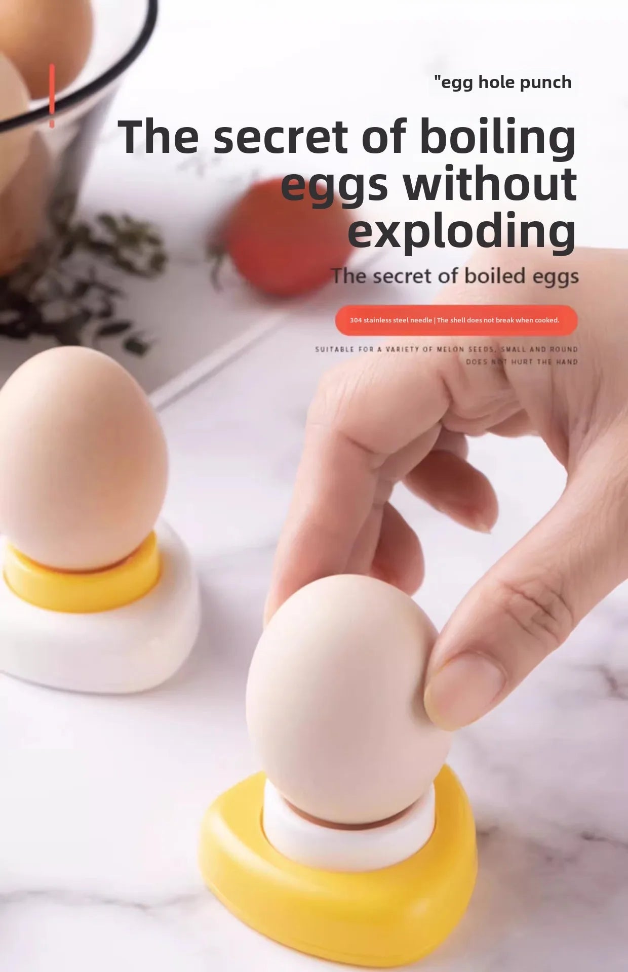 Kitchen Gadgets Egg Hole Punch Kitchens Accessories Cracker Piercing Practical Kitchen Baking Accessories Gadget Cooking Tools