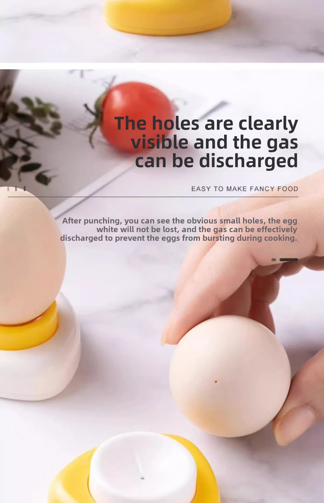 Kitchen Gadgets Egg Hole Punch Kitchens Accessories Cracker Piercing Practical Kitchen Baking Accessories Gadget Cooking Tools